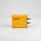 Side view of charger